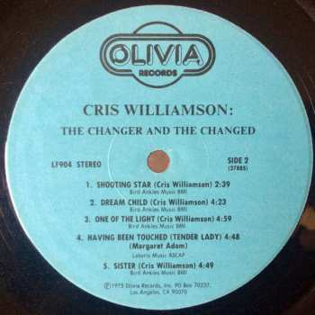 LP Cris Williamson: The Changer And The Changed 608819