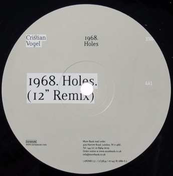 LP Cristian Vogel: 1968.Holes 517376