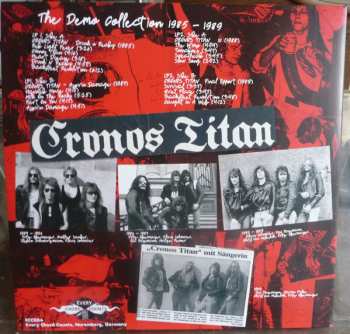 2LP Cronos Titan: The Demo Collection 1985-1989 609223