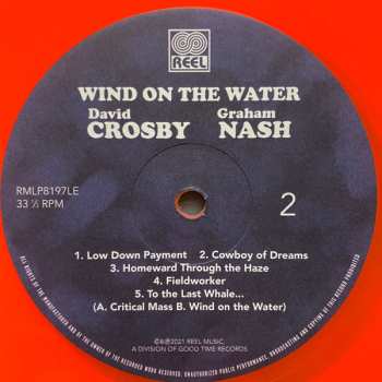 LP Crosby & Nash: Wind On The Water CLR | LTD | NUM 561206