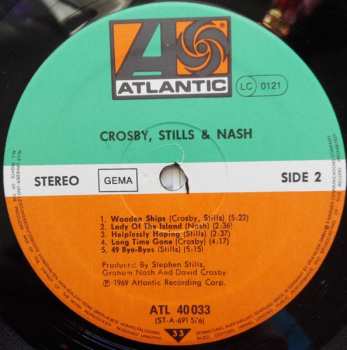 LP Crosby, Stills & Nash: Crosby, Stills & Nash 671006