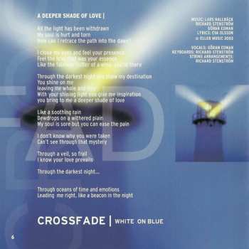 CD Crossfade: White On Blue 647882