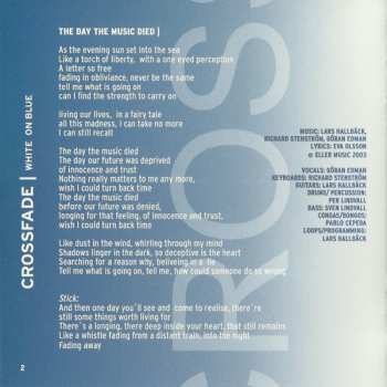 CD Crossfade: White On Blue 647882