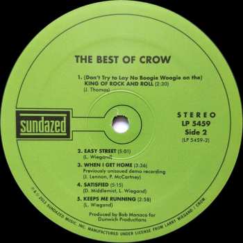 LP Crow: The Best Of Crow 586006