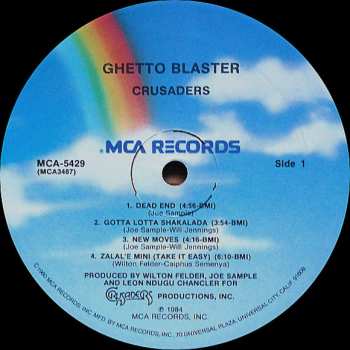 LP The Crusaders: Ghetto Blaster 650527