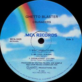 LP The Crusaders: Ghetto Blaster 650527