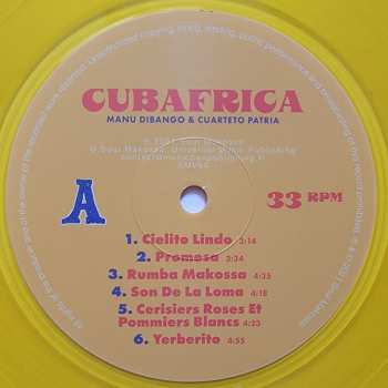 LP El Cuarteto Patria: CubAfrica CLR | LTD 571206