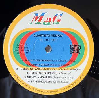 LP Cuarteto Yemaya: El Tic Tac 568114