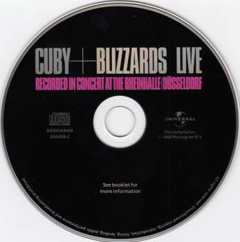 CD Cuby + Blizzards: Cuby + Blizzards Live '68 (Recorded In Concert At The Rheinhalle Dusseldorf) 98462