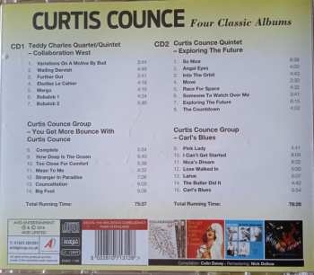 2CD Curtis Counce: Four Classic Albums 547562