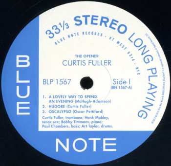 LP Curtis Fuller: The Opener 616906