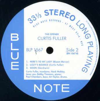 LP Curtis Fuller: The Opener 616906