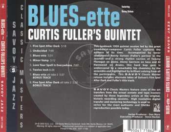 CD Curtis Fuller's Quintet: Blues-ette 565303