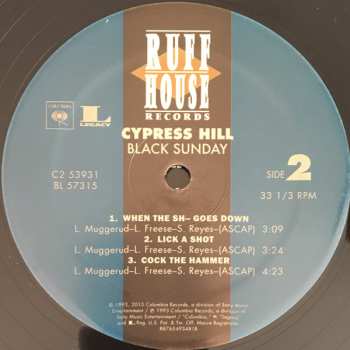 2LP Cypress Hill: Black Sunday 667846