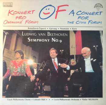 LP The Czech Philharmonic Orchestra: Symphony No. 9 (Koncert Pro Občanské Fórum = A Concert For The Civic Forum) 413497