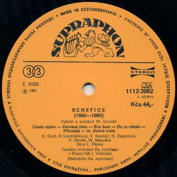 2LP Czechoslovak Radio Dance Orchestra: Benefice 425507