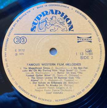 LP Czechoslovak Radio Dance Orchestra: Famous Western Film Melodies 638759