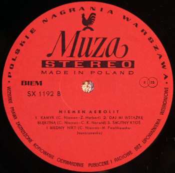 LP Czesław Niemen: Niemen Aerolit 503678