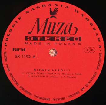 LP Czesław Niemen: Niemen Aerolit 503678