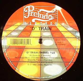 LP D-Train: "D" Train (Theme) / Tryin' To Get Over 612246