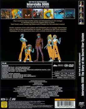 DVD Daft Punk: Interstella 5555 (The 5tory Of The 5ecret 5tar 5ystem) 344619