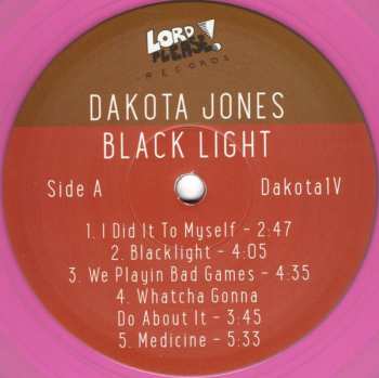 LP Dakota Jones: Black Light 552177