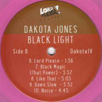 LP Dakota Jones: Black Light 552177