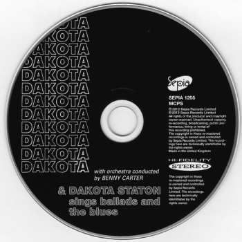 CD Dakota Staton: Dakota & Dakota Staton Sings Ballads And The Blues 548618