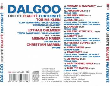 CD Dalgoo: Liberté Égalité Fraternité LTD 282050