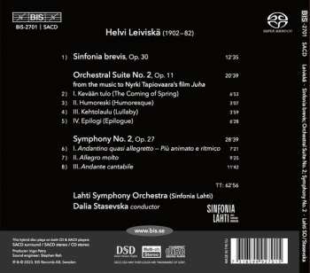 SACD Dalia Stasevska: Orchestral Works Vol. 1 567114