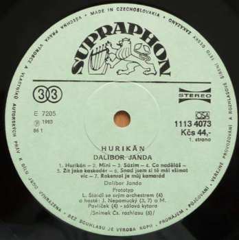 LP Dalibor Janda: Hurikán 43411