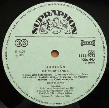 LP Dalibor Janda: Hurikán 43411