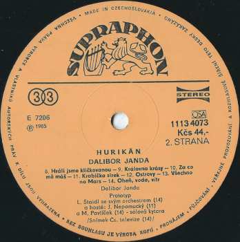 LP Dalibor Janda: Hurikán 131475