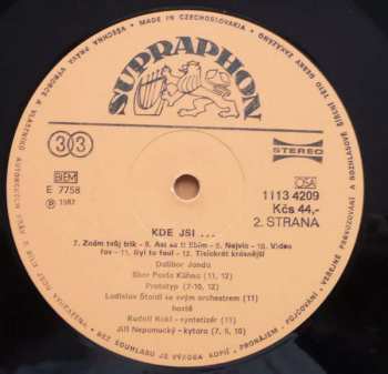 LP Dalibor Janda: Kde Jsi? 131474