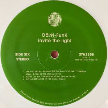 3LP Dam-Funk: Invite The Light CLR 661615