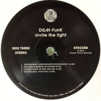 3LP Dam-Funk: Invite The Light CLR 661615