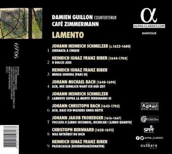 CD Damien Guillon: Lamento 337441