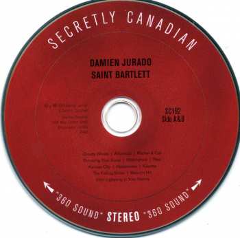 CD Damien Jurado: Saint Bartlett 112486