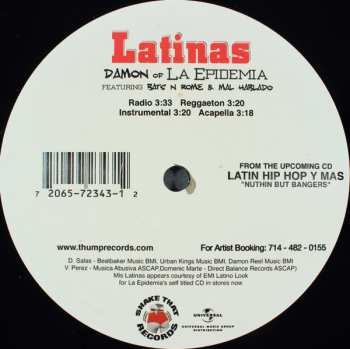 Album Damon: Latinas / Dame, Dame