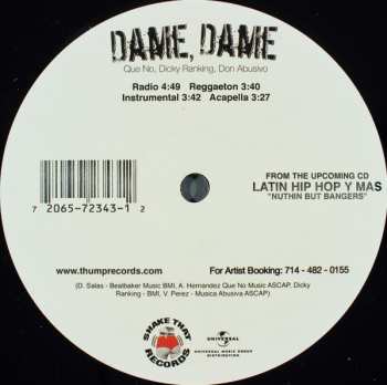 LP Damon: Latinas / Dame, Dame 590588