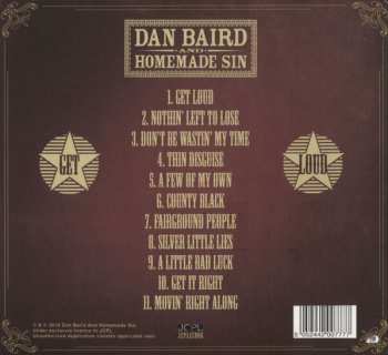 CD Dan Baird And Homemade Sin: Get Loud! 612323