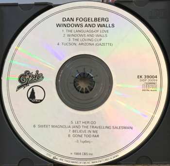 CD Dan Fogelberg: Windows And Walls 643827