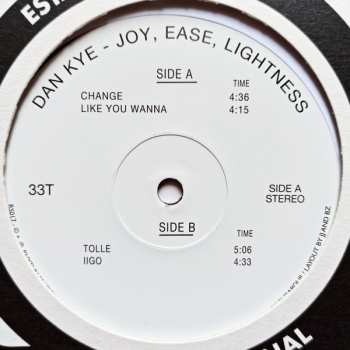 LP Dan Kye: Joy, Ease, Lightness 653779