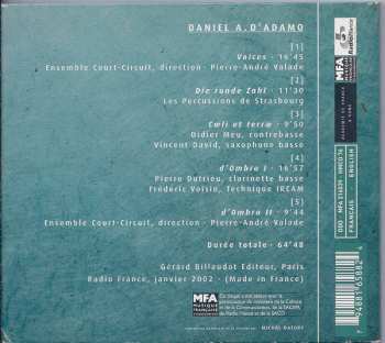 CD Daniel Augusto D'Adamo: Voices 326142