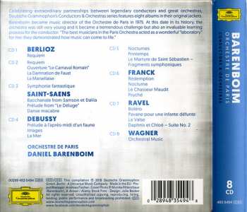 8CD/Box Set Daniel Barenboim: Barenboim Orchestre De Paris  126250