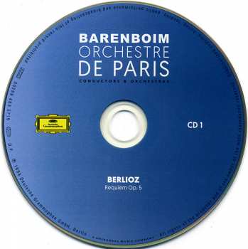 8CD/Box Set Daniel Barenboim: Barenboim Orchestre De Paris  126250