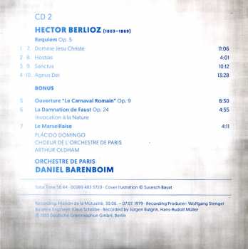 8CD/Box Set Daniel Barenboim: Barenboim Orchestre De Paris  126250