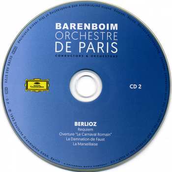 8CD/Box Set Daniel Barenboim: Barenboim Orchestre De Paris  126250