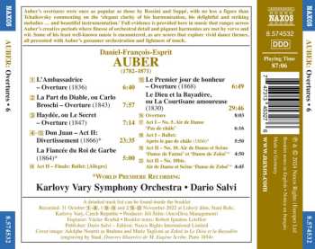 CD Daniel-Francois-Esprit Auber: Overtures Vol. 6 627138