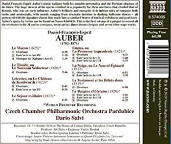 CD The Czech Philharmonic Chamber Orchestra: Overtures 118834